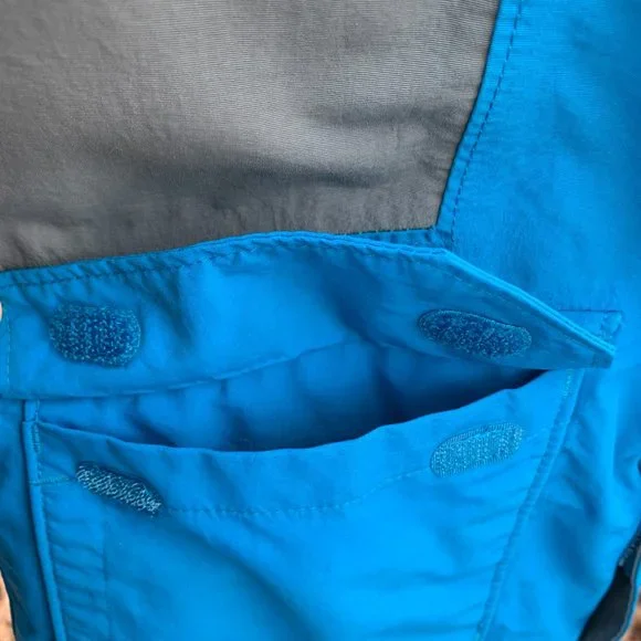 Lands' End Blue & Gray Boys Squall Collection Insulated Waterproof Winter Jacket